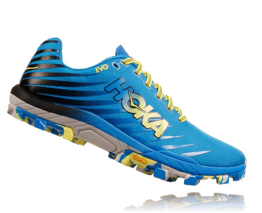 Hoka One One Trailsko Dame - Evo Jawz - Blå - 872094TPD